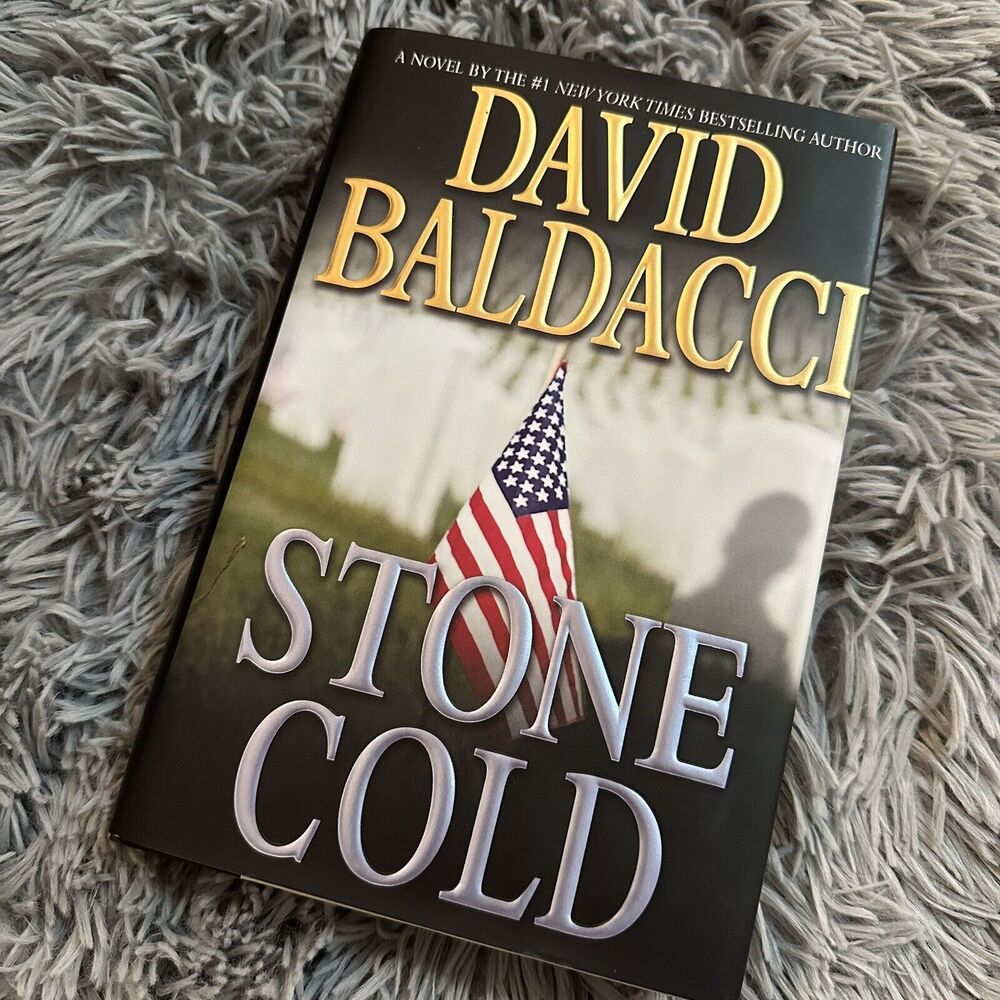 Stone Cold By David Baldacci, Signed, 1st Edition, Hardcover